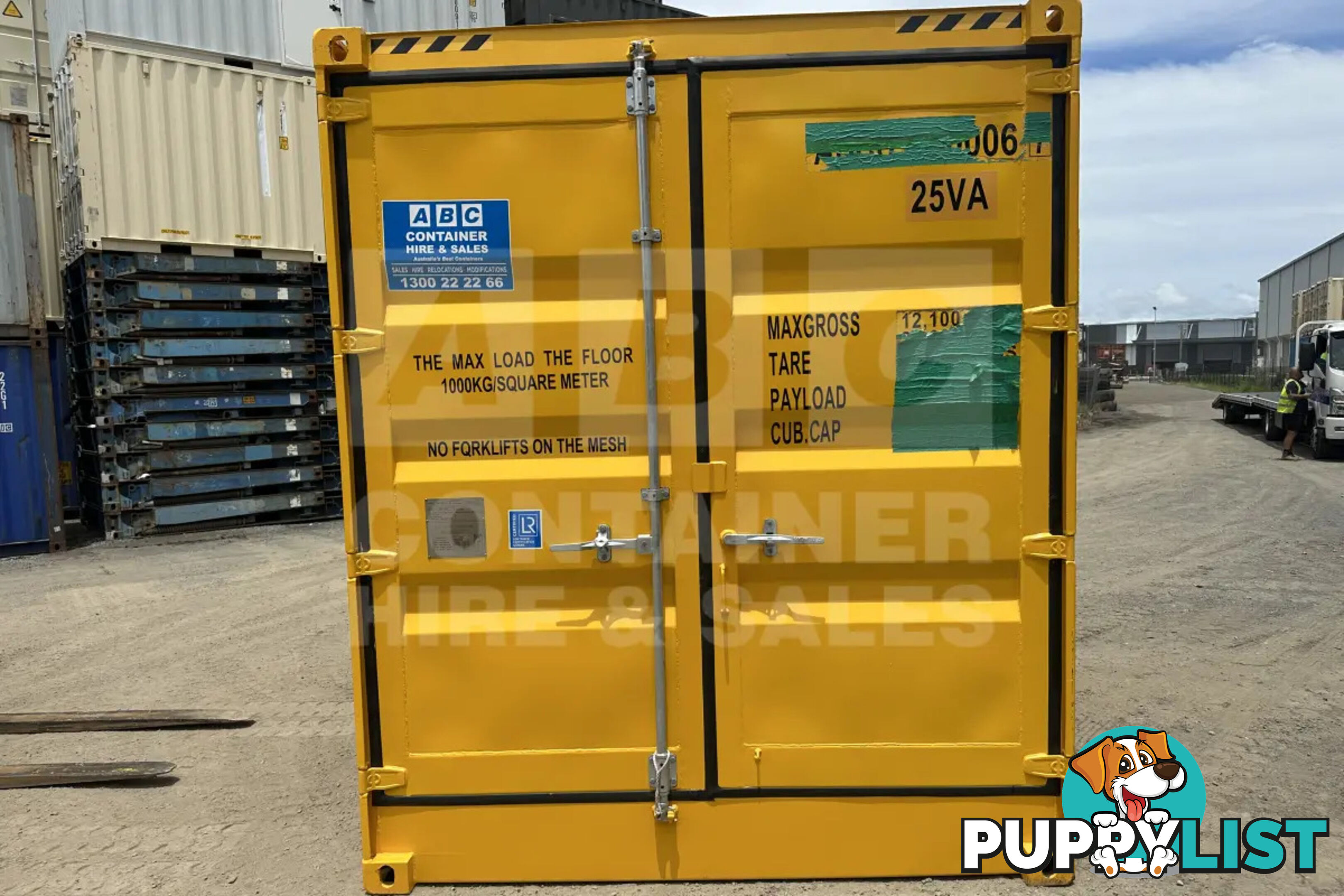 10' HIGH CUBE DANGEROUS GOODS SHIPPING CONTAINER (4 CORNER POST)