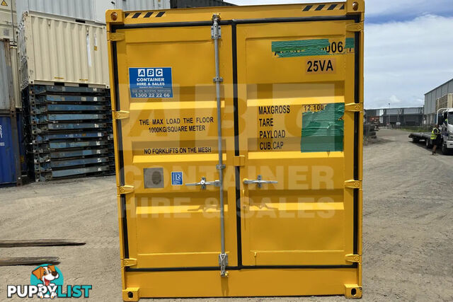 10' HIGH CUBE DANGEROUS GOODS SHIPPING CONTAINER (4 CORNER POST)