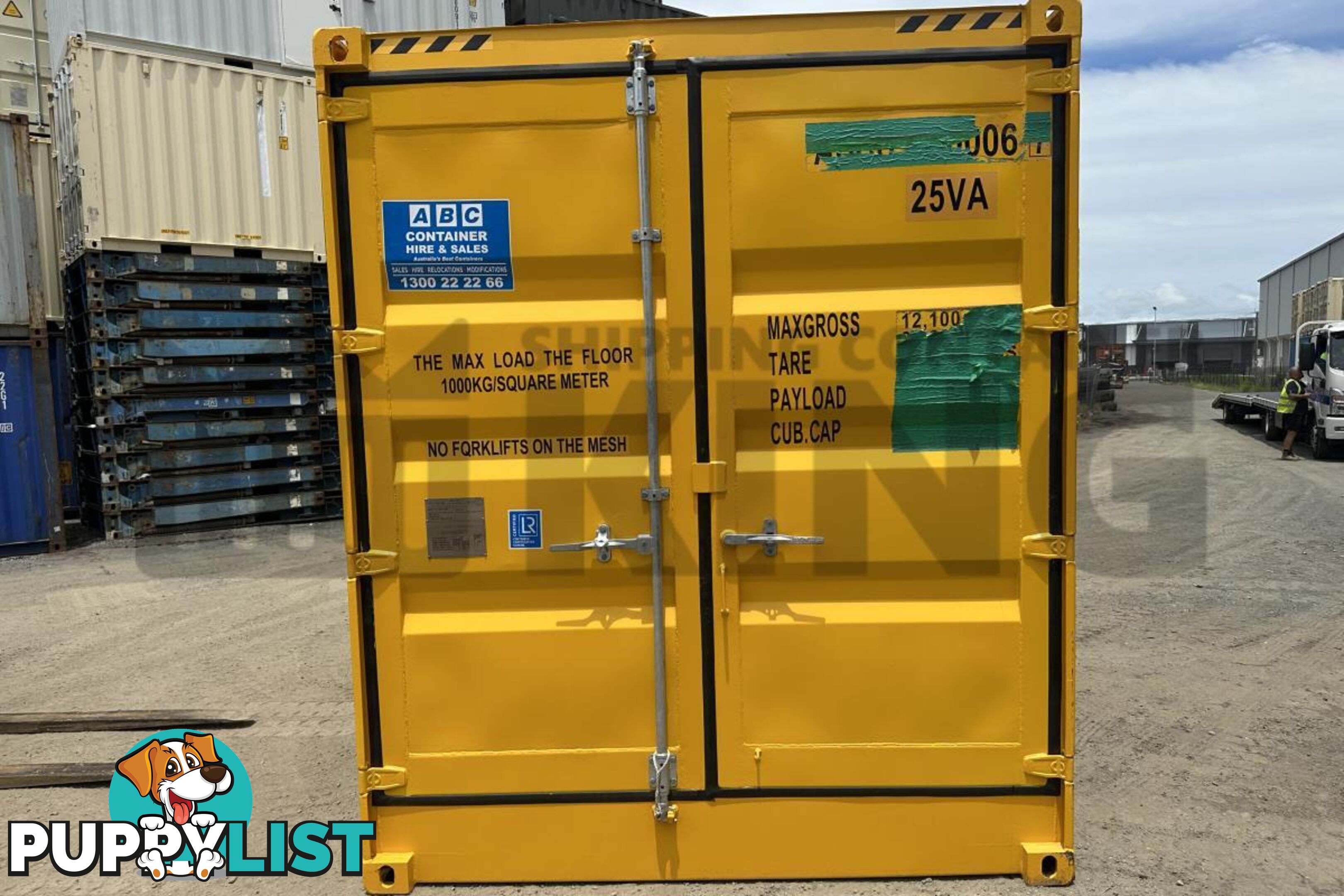 10' HIGH CUBE DANGEROUS GOODS SHIPPING CONTAINER (4 CORNER POST)