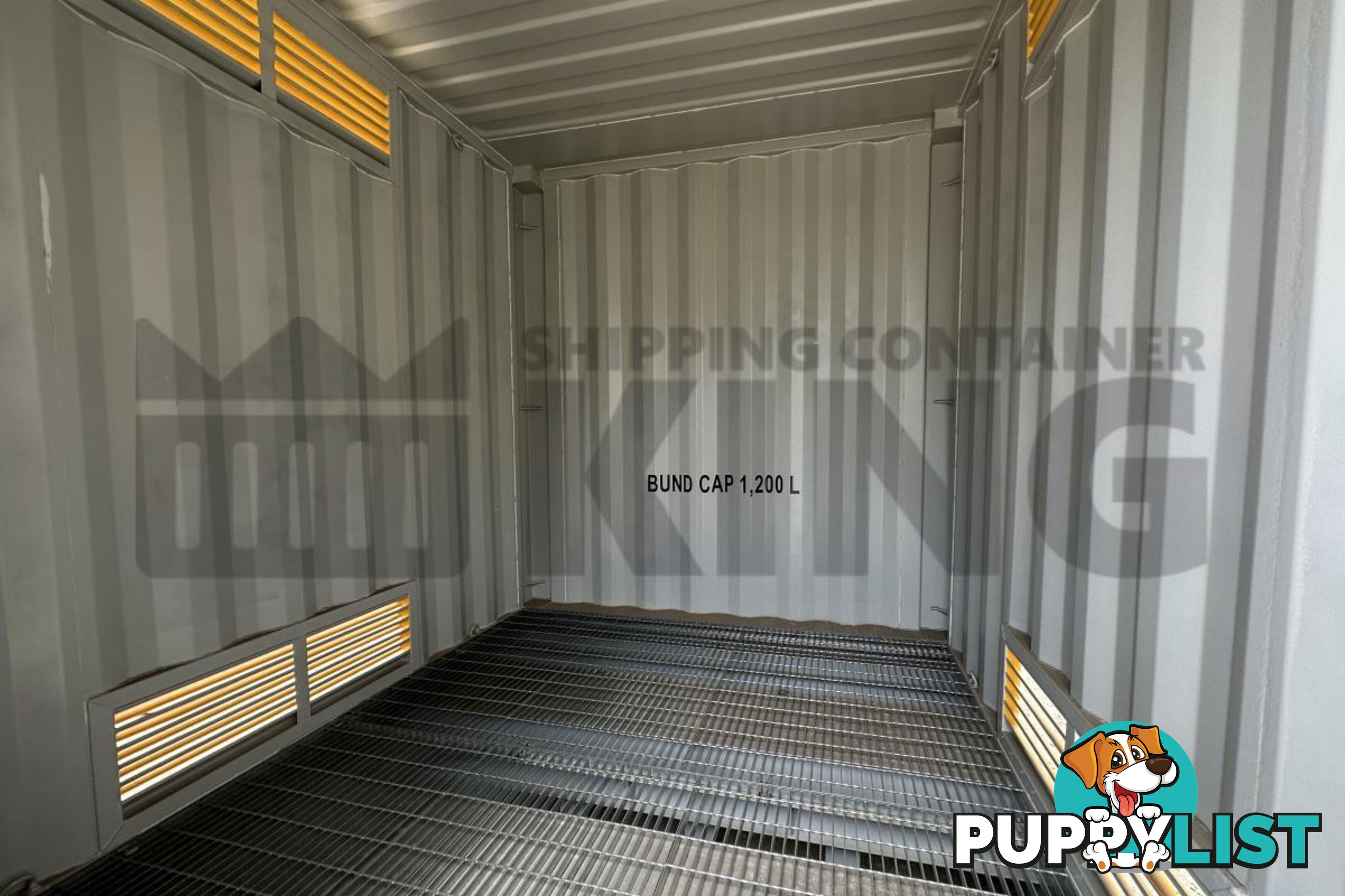 10' HIGH CUBE DANGEROUS GOODS SHIPPING CONTAINER (4 CORNER POST)