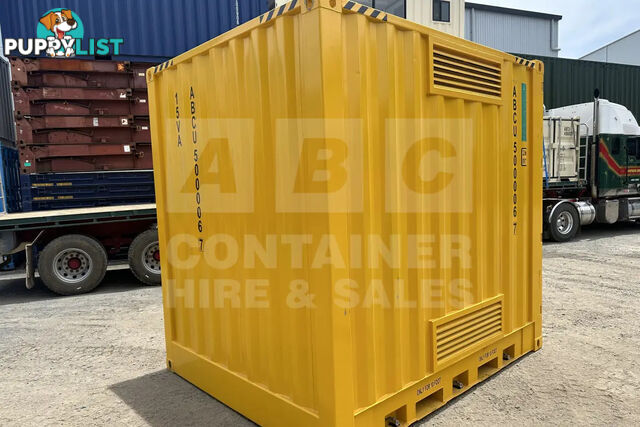 10' HIGH CUBE DANGEROUS GOODS SHIPPING CONTAINER (4 CORNER POST)