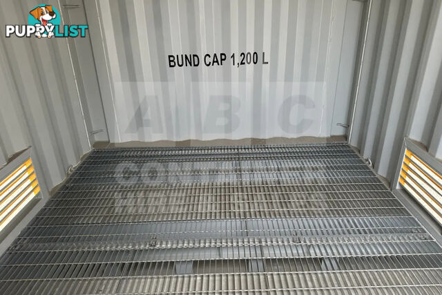 10' HIGH CUBE DANGEROUS GOODS SHIPPING CONTAINER (4 CORNER POST)