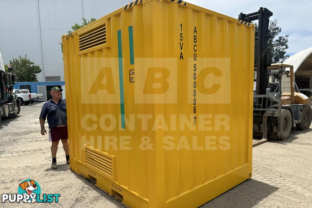 10' HIGH CUBE DANGEROUS GOODS SHIPPING CONTAINER (4 CORNER POST)