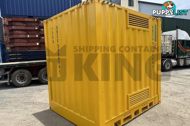 10' HIGH CUBE DANGEROUS GOODS SHIPPING CONTAINER (4 CORNER POST)