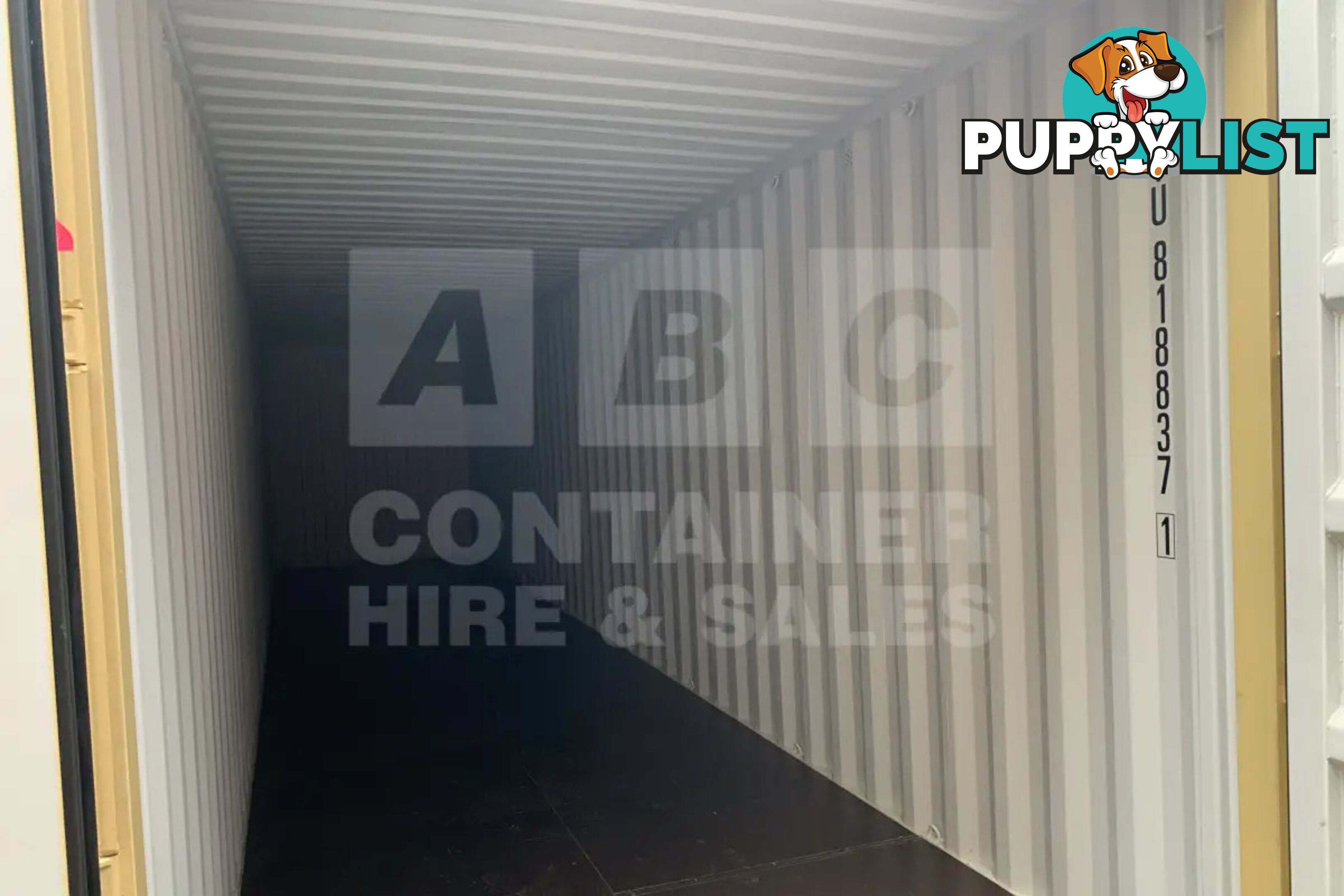 40' HIGH CUBE SHIPPING CONTAINER