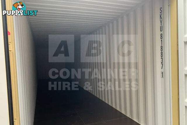 40' HIGH CUBE SHIPPING CONTAINER