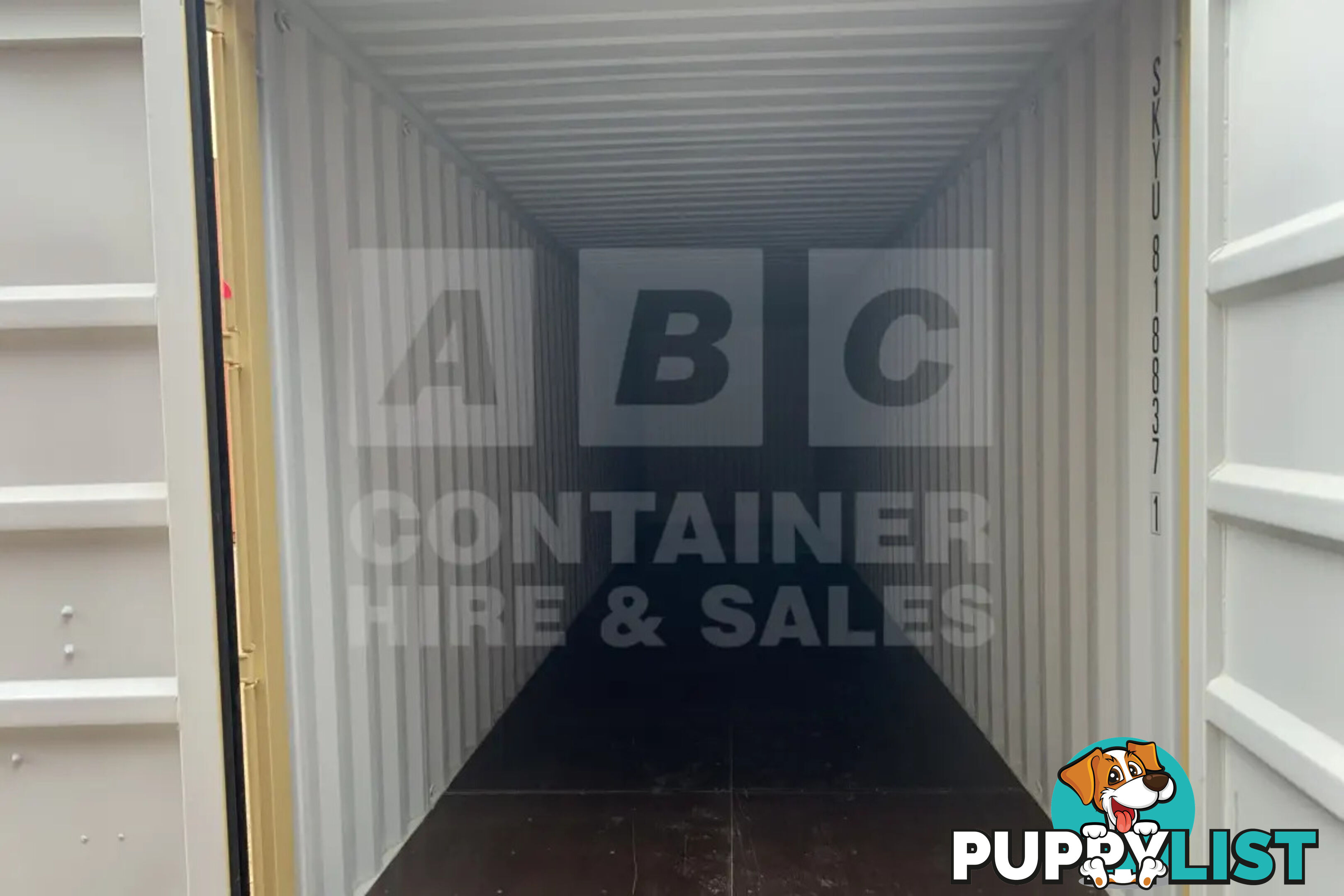 40' HIGH CUBE SHIPPING CONTAINER