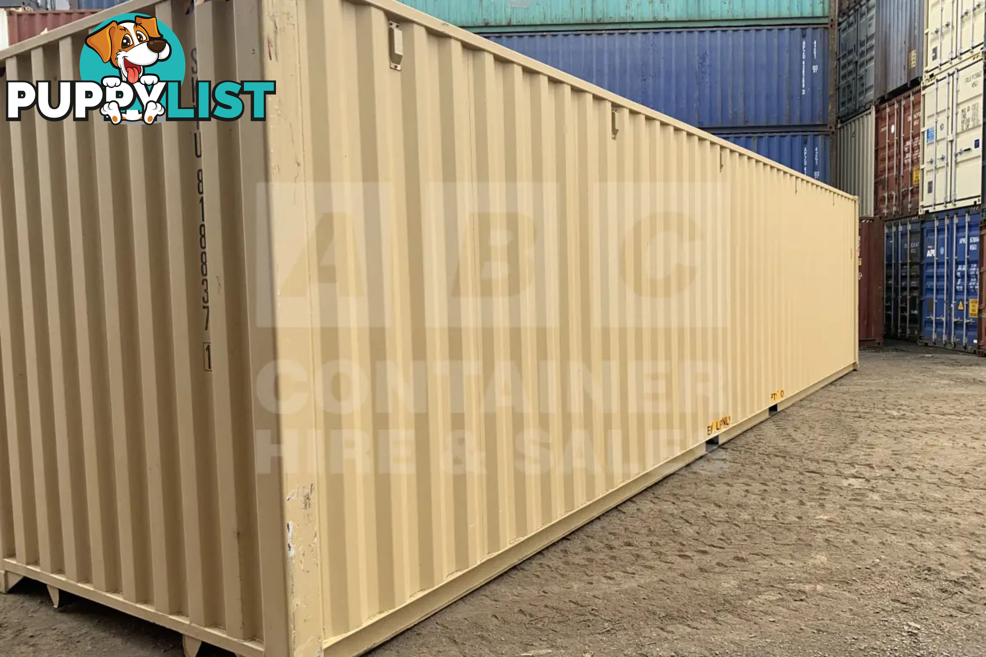 40' HIGH CUBE SHIPPING CONTAINER