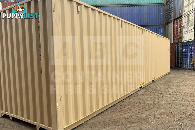 40' HIGH CUBE SHIPPING CONTAINER