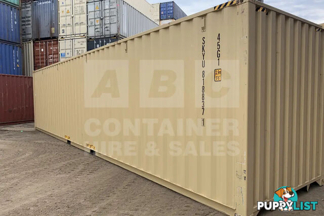 40' HIGH CUBE SHIPPING CONTAINER