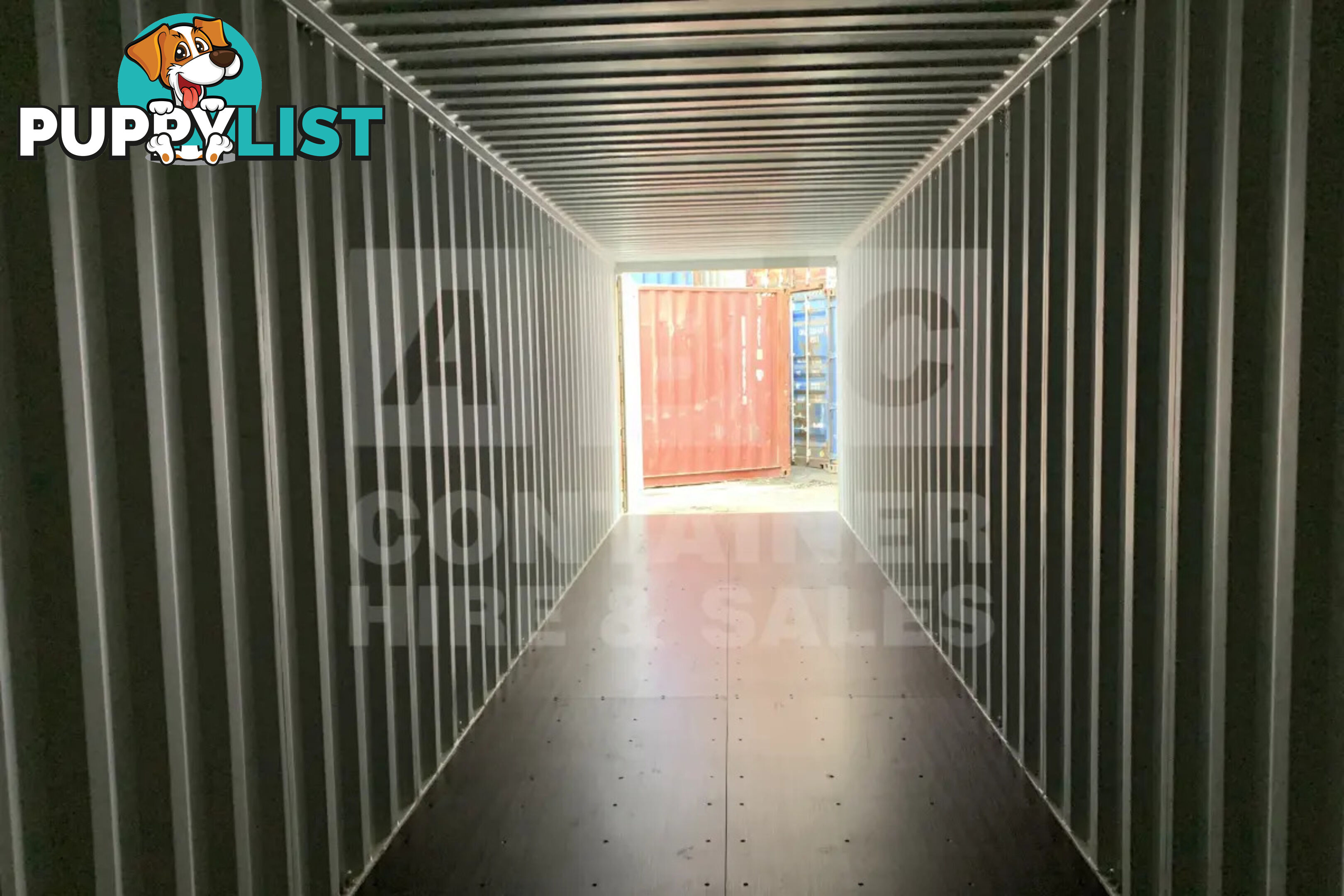 40' HIGH CUBE SHIPPING CONTAINER