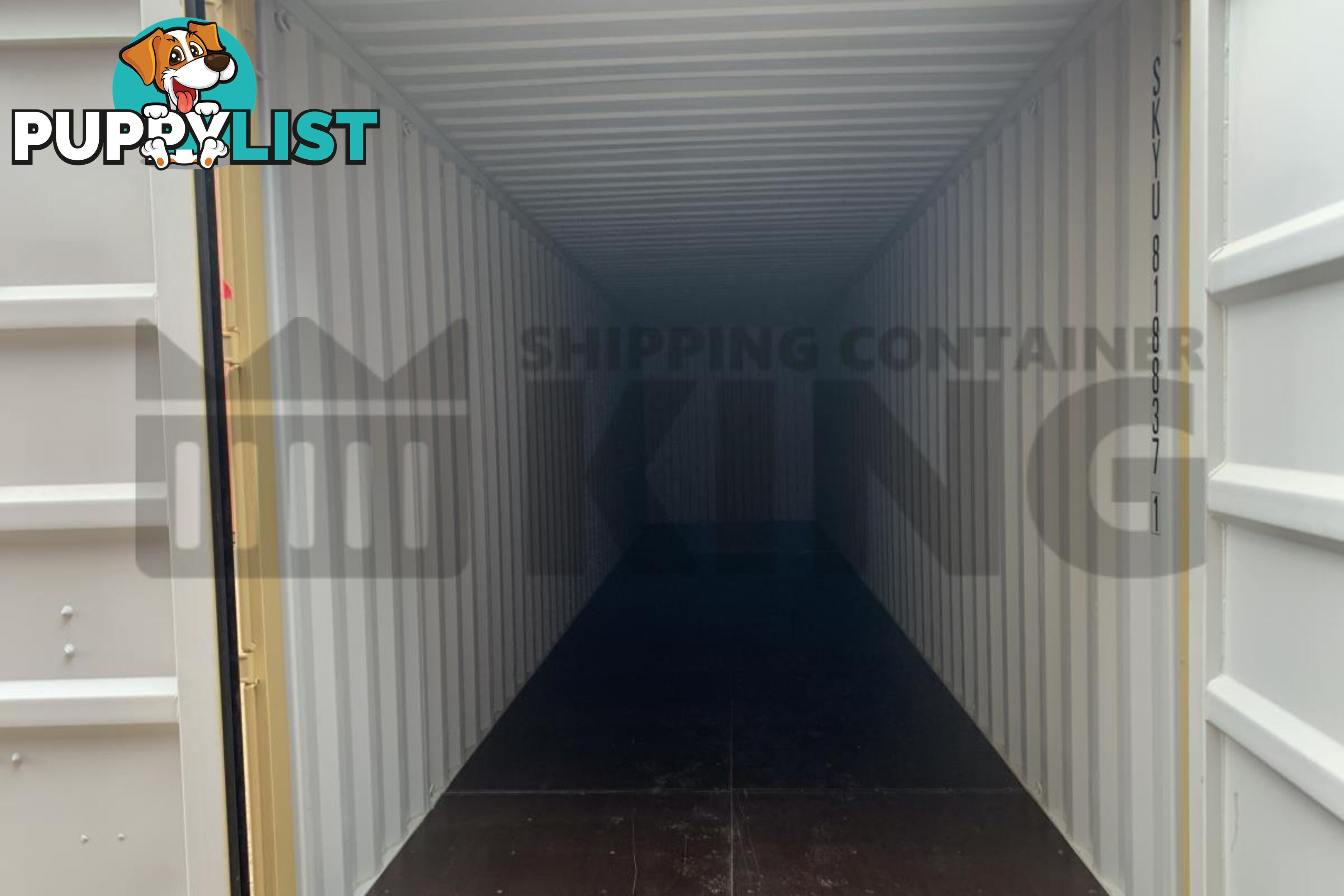 40' HIGH CUBE SHIPPING CONTAINER