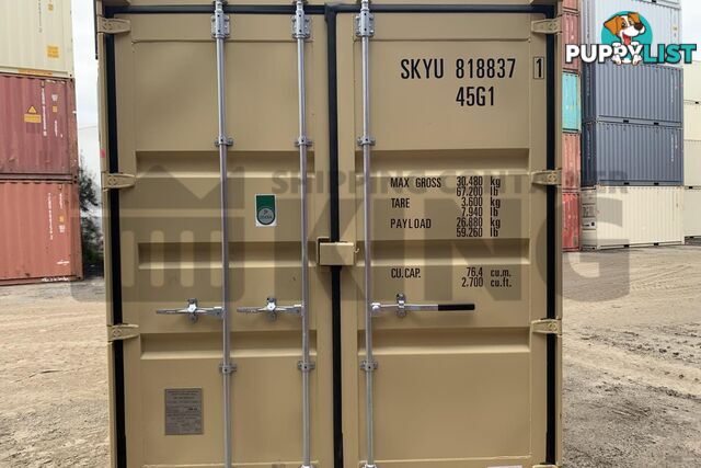 40' HIGH CUBE SHIPPING CONTAINER