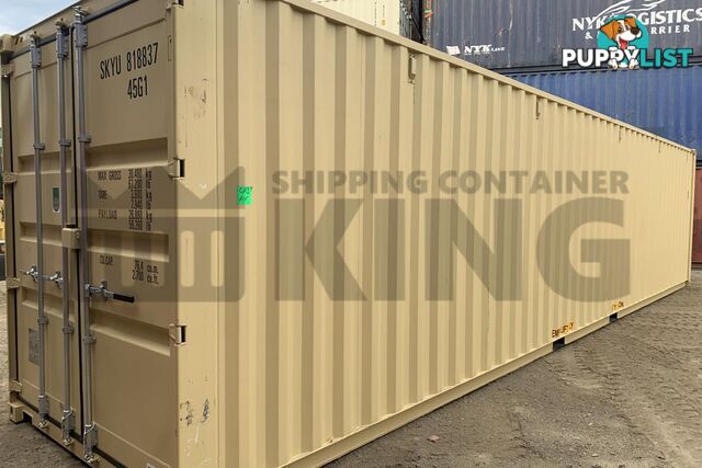 40' HIGH CUBE SHIPPING CONTAINER