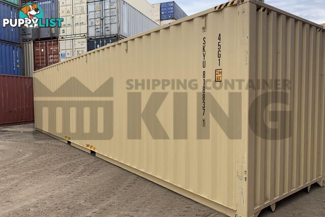 40' HIGH CUBE SHIPPING CONTAINER