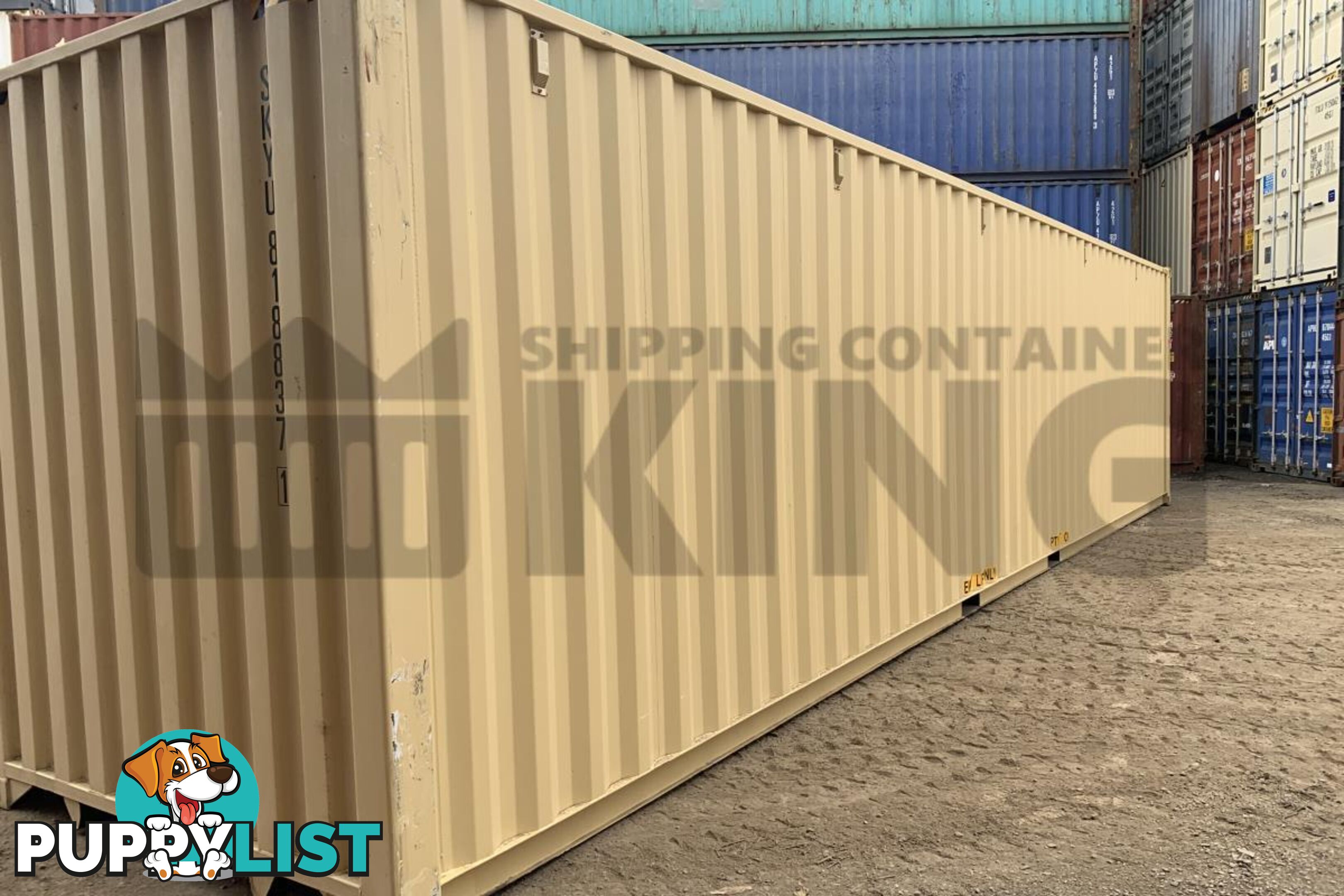 40' HIGH CUBE SHIPPING CONTAINER