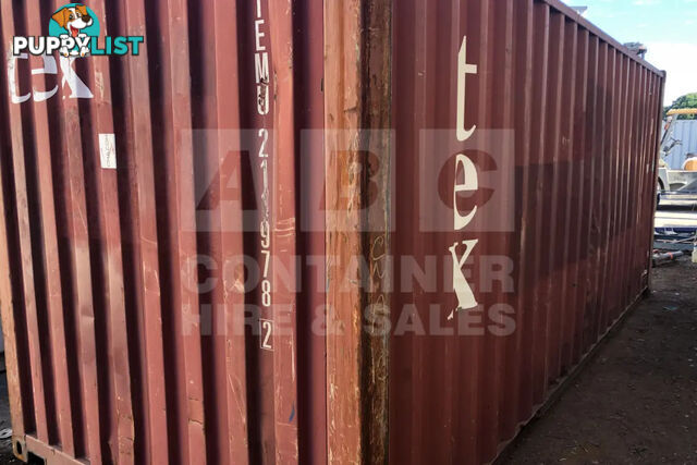 20' STANDARD HEIGHT SHIPPING CONTAINER