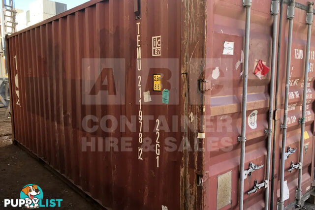 20' STANDARD HEIGHT SHIPPING CONTAINER