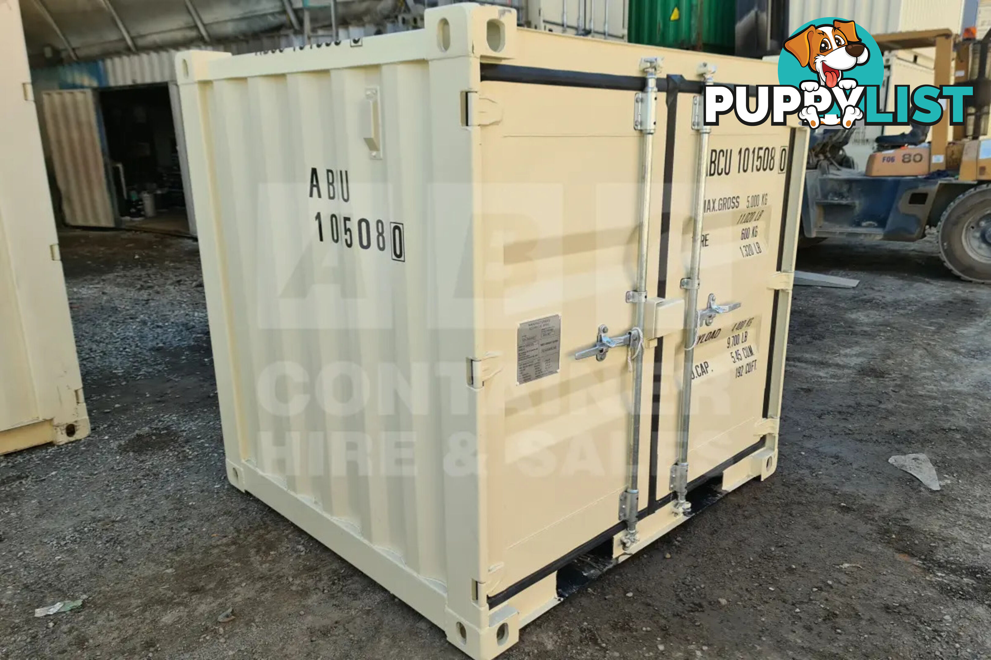 6' SHIPPING CONTAINER (FACTORY BUILT)