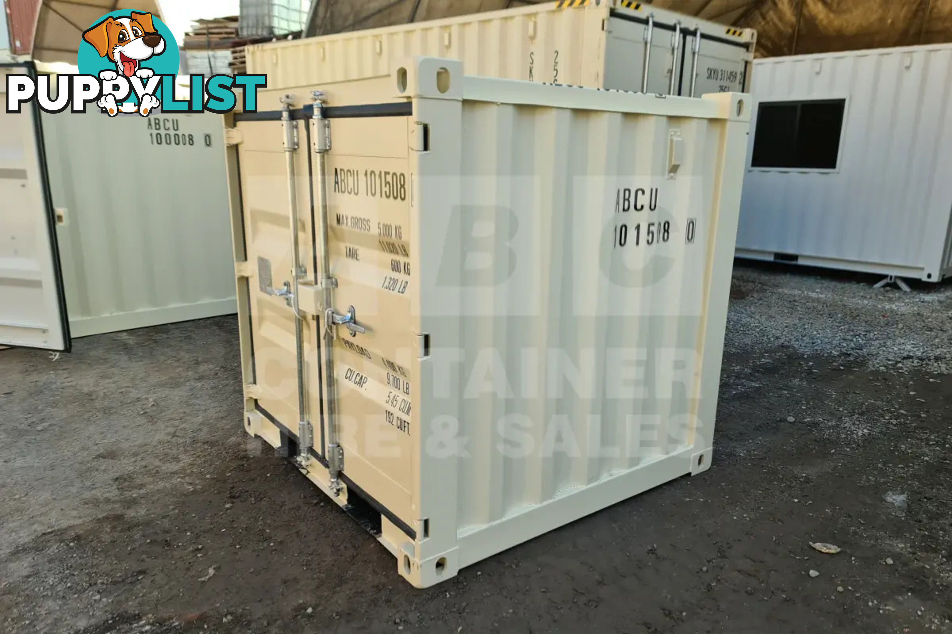6' SHIPPING CONTAINER (FACTORY BUILT)