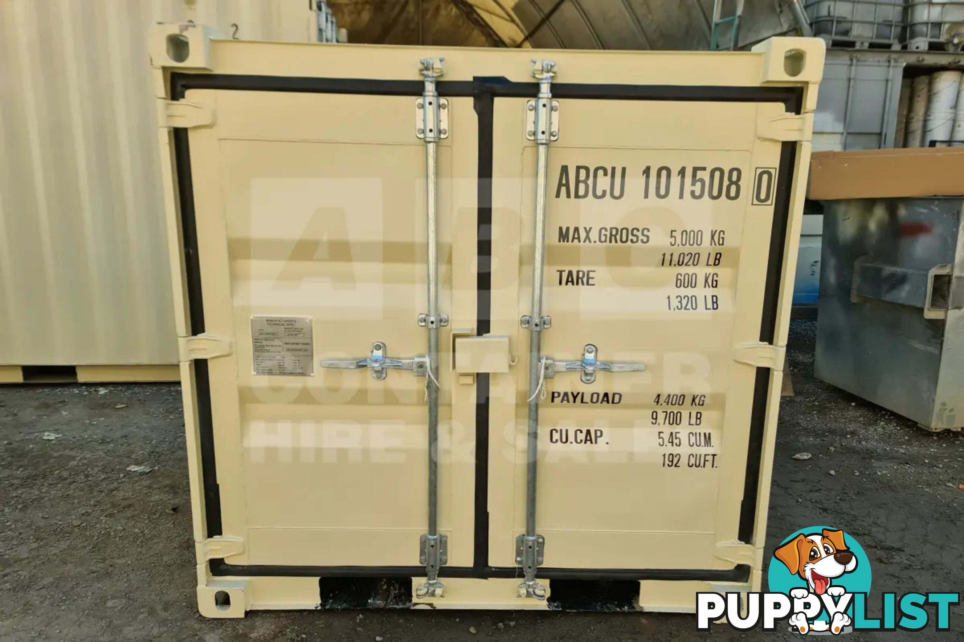 6' SHIPPING CONTAINER (FACTORY BUILT)
