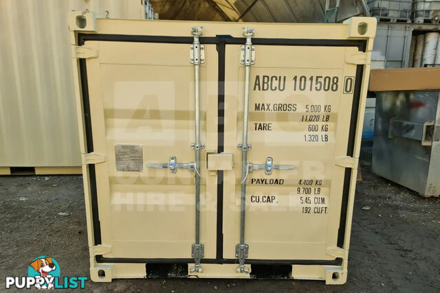 6' SHIPPING CONTAINER (FACTORY BUILT)