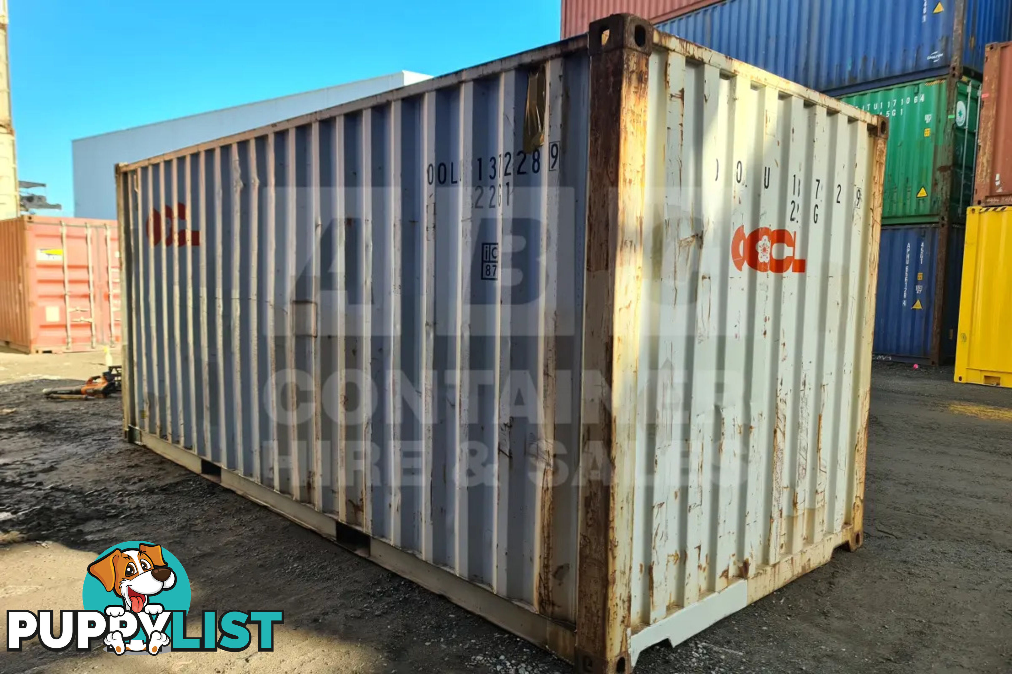 20' STANDARD HEIGHT SHIPPING CONTAINER