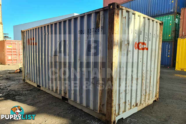 20' STANDARD HEIGHT SHIPPING CONTAINER