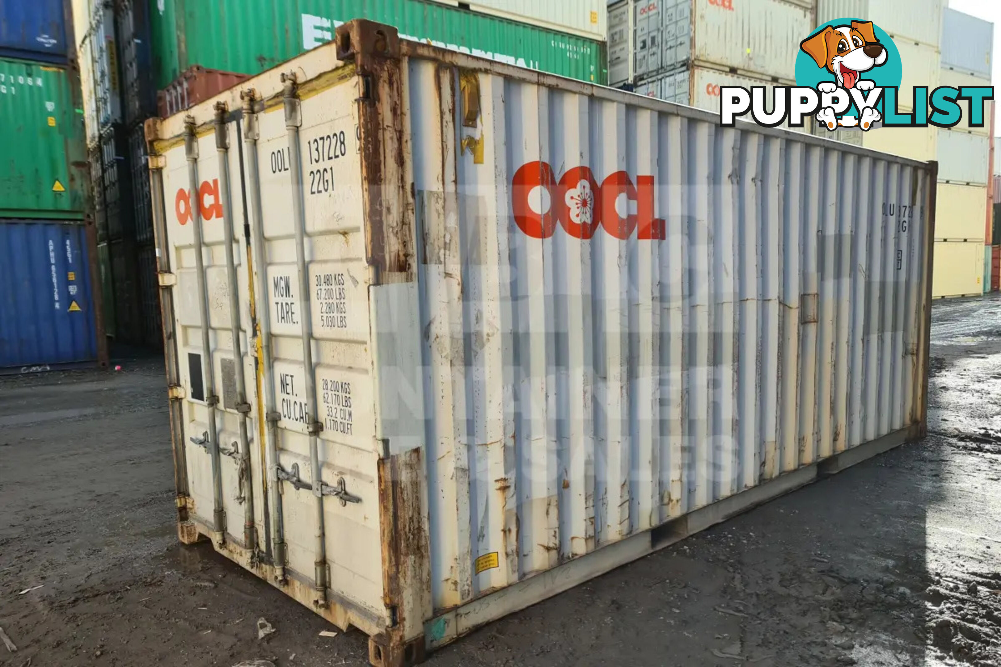 20' STANDARD HEIGHT SHIPPING CONTAINER