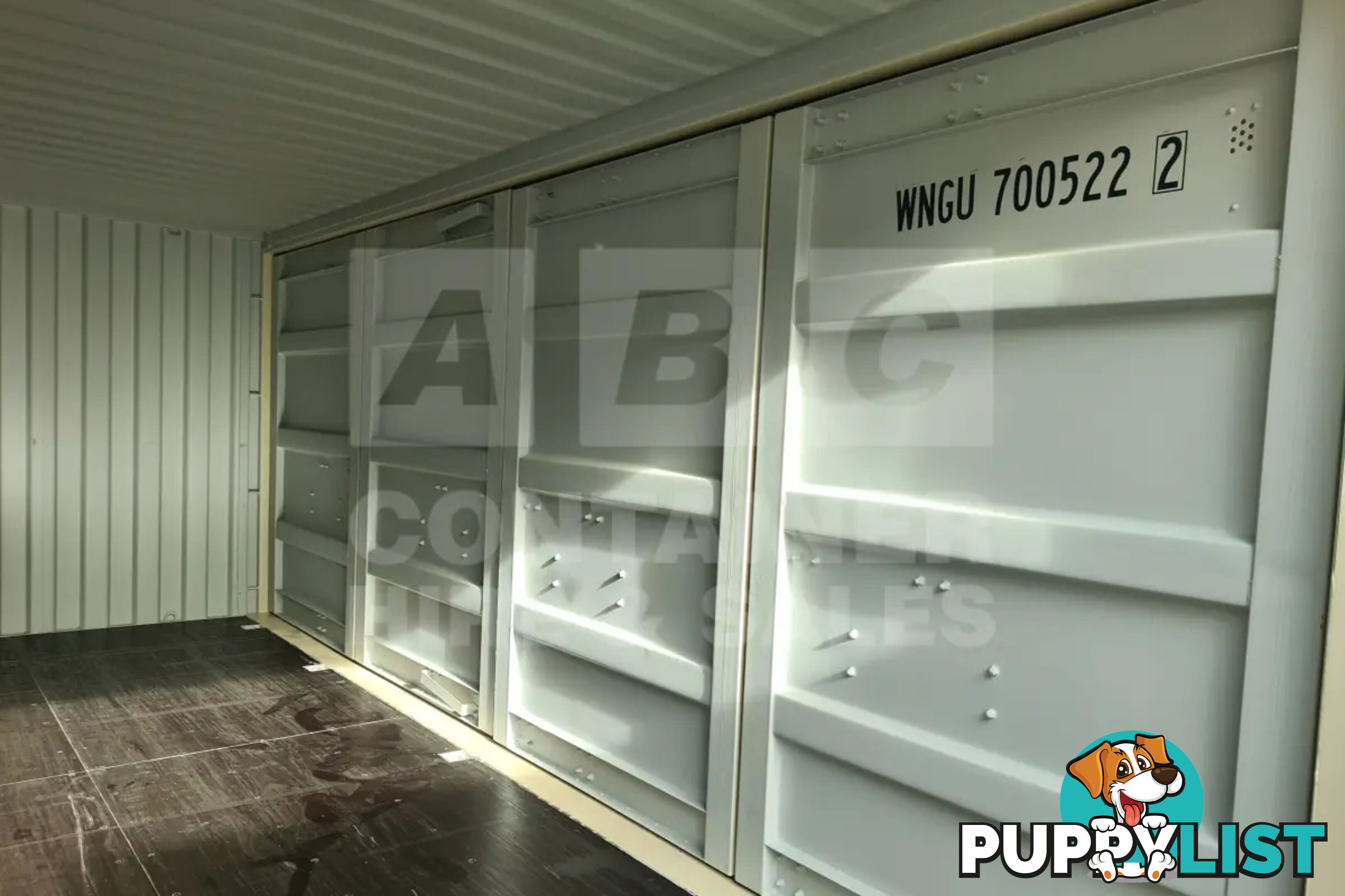 20' STANDARD HEIGHT FULL SIDE OPENING SHIPPING CONTAINER