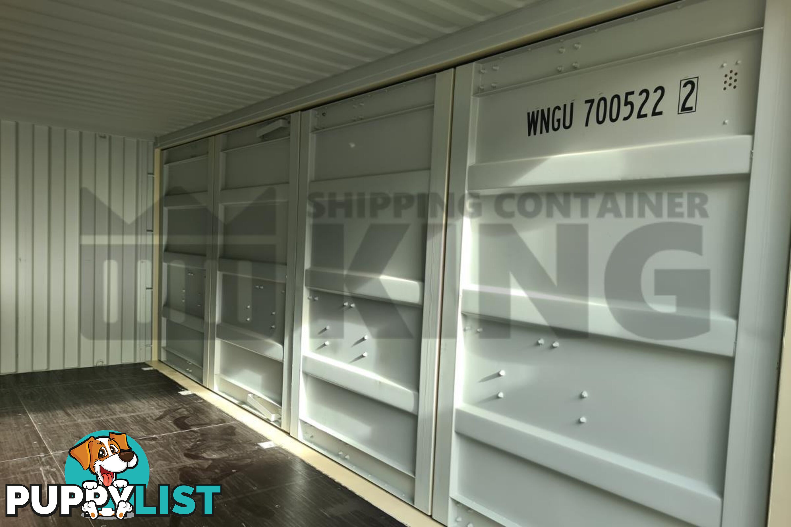 20' STANDARD HEIGHT FULL SIDE OPENING SHIPPING CONTAINER