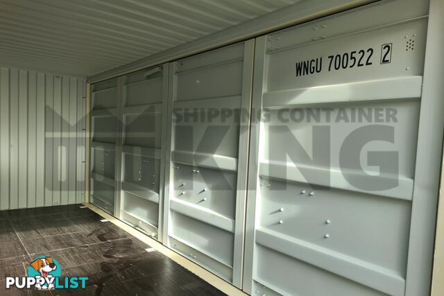 20' STANDARD HEIGHT FULL SIDE OPENING SHIPPING CONTAINER
