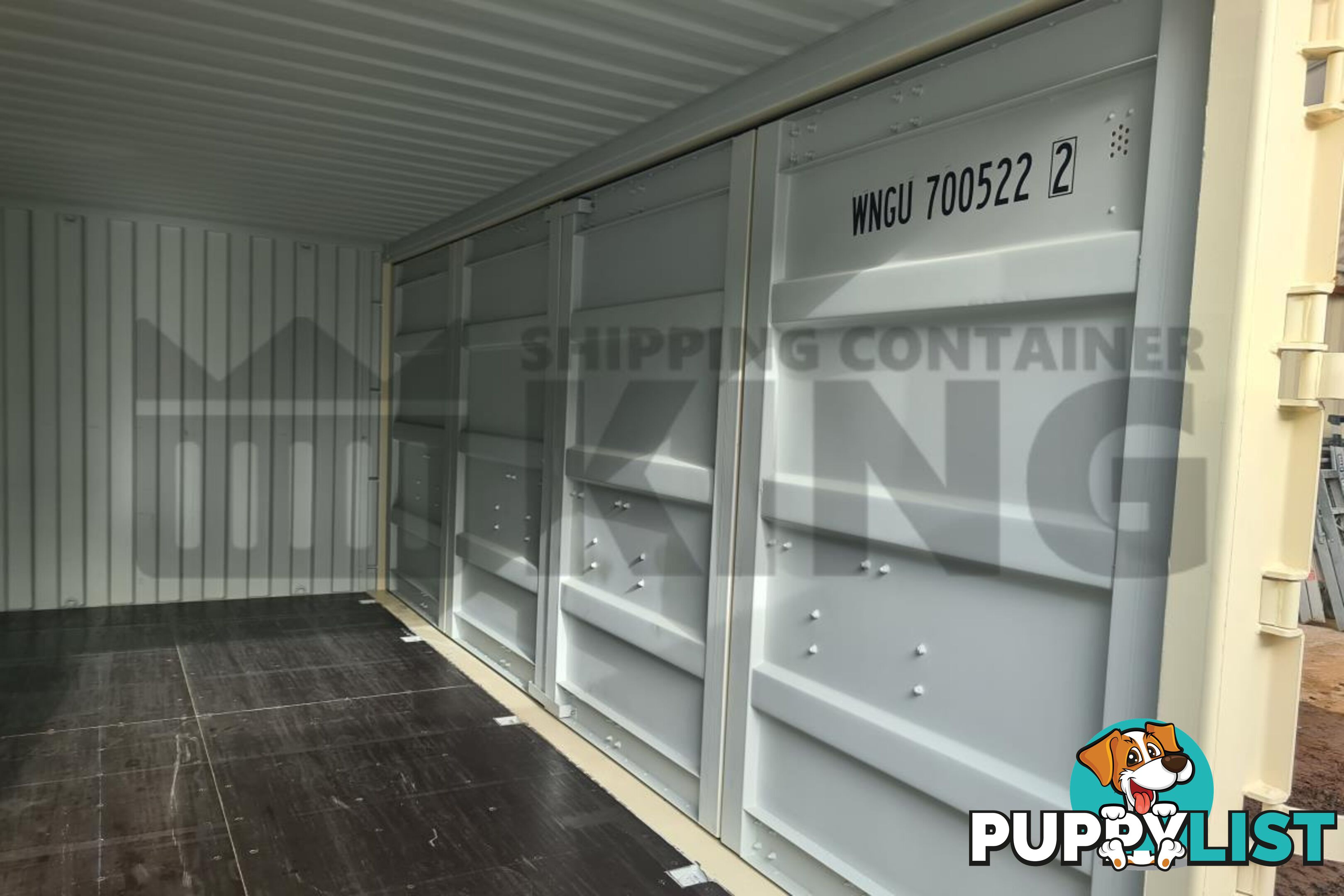 20' STANDARD HEIGHT FULL SIDE OPENING SHIPPING CONTAINER