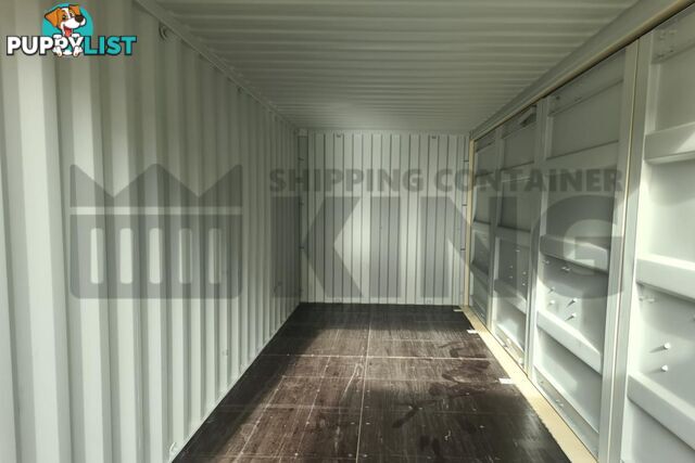 20' STANDARD HEIGHT FULL SIDE OPENING SHIPPING CONTAINER