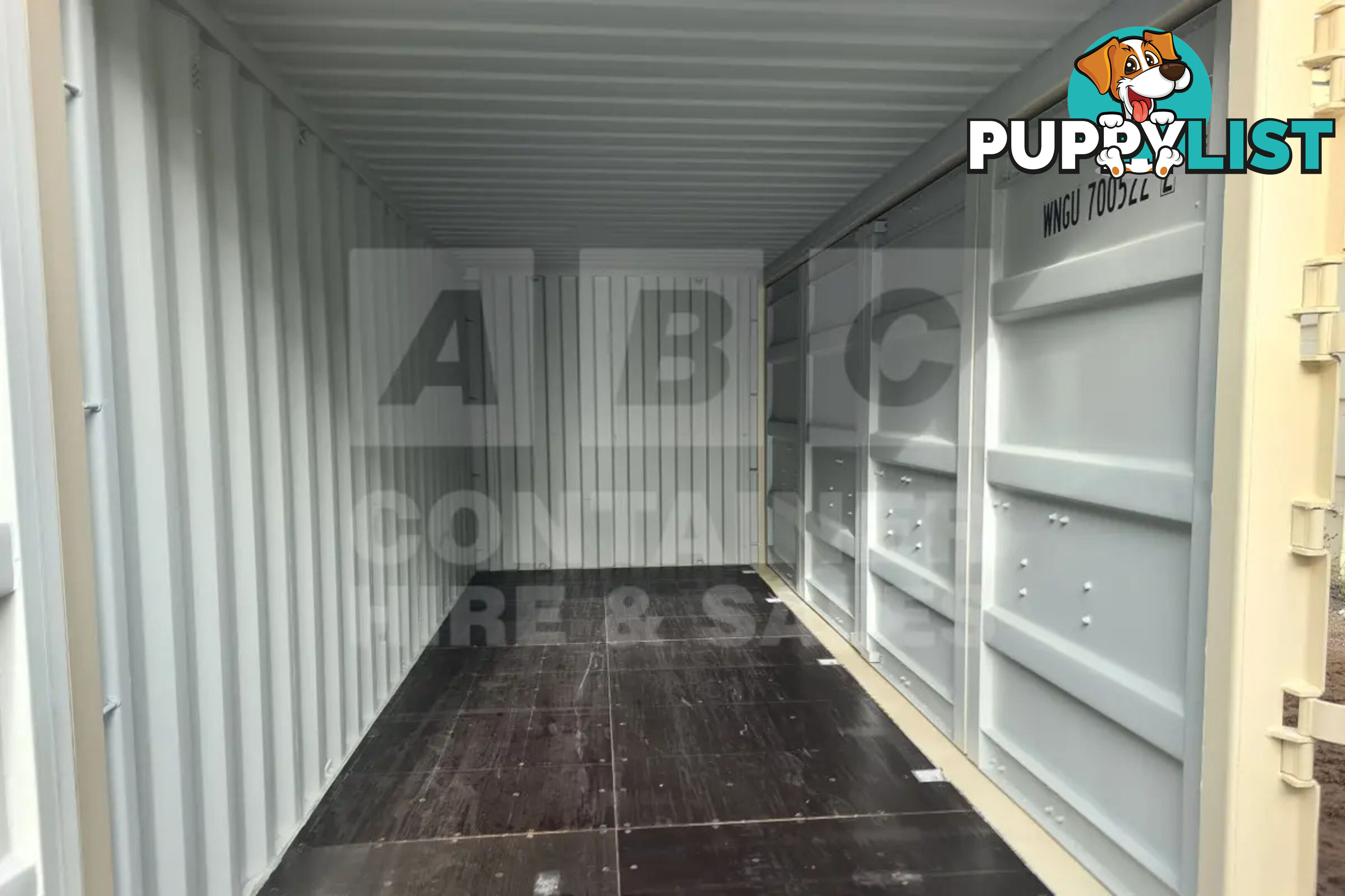 20' STANDARD HEIGHT FULL SIDE OPENING SHIPPING CONTAINER