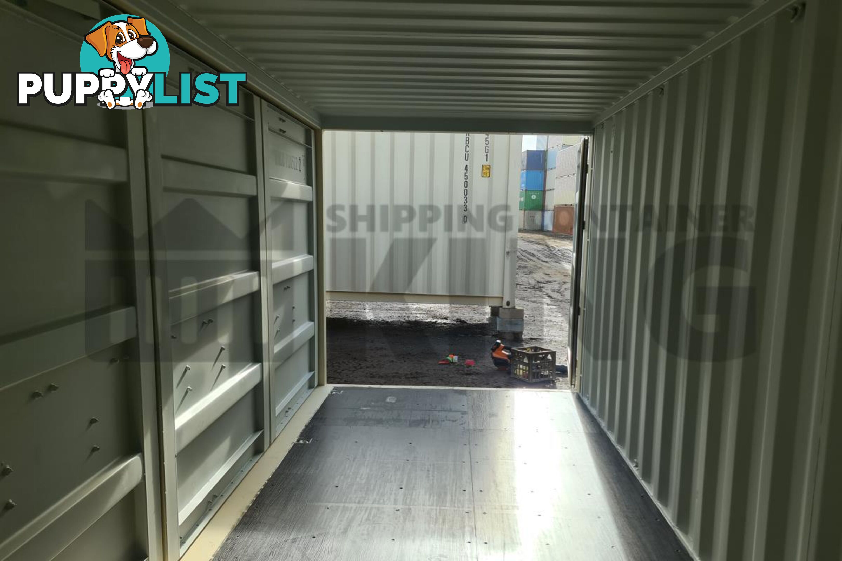 20' STANDARD HEIGHT FULL SIDE OPENING SHIPPING CONTAINER