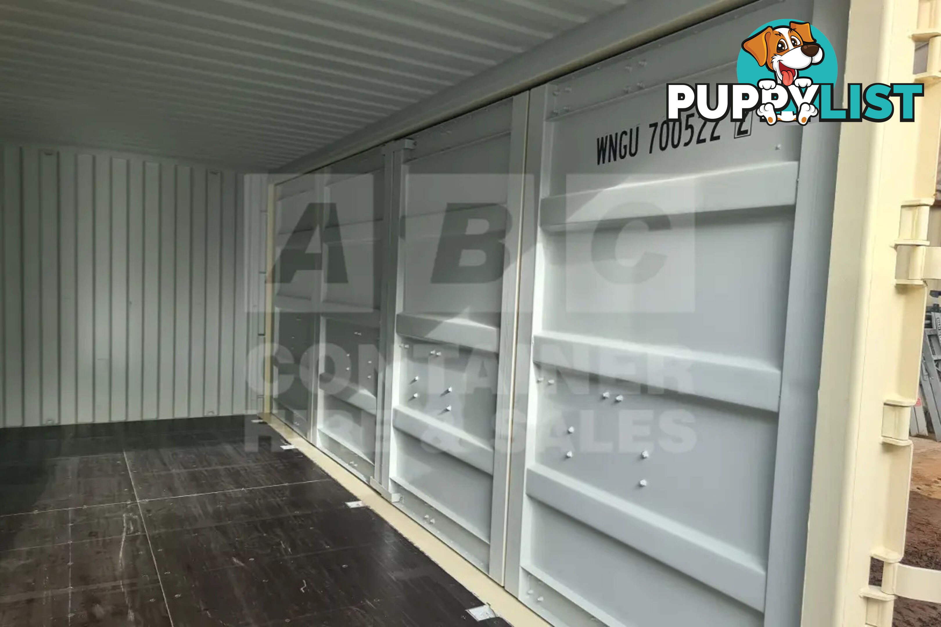 20' STANDARD HEIGHT FULL SIDE OPENING SHIPPING CONTAINER