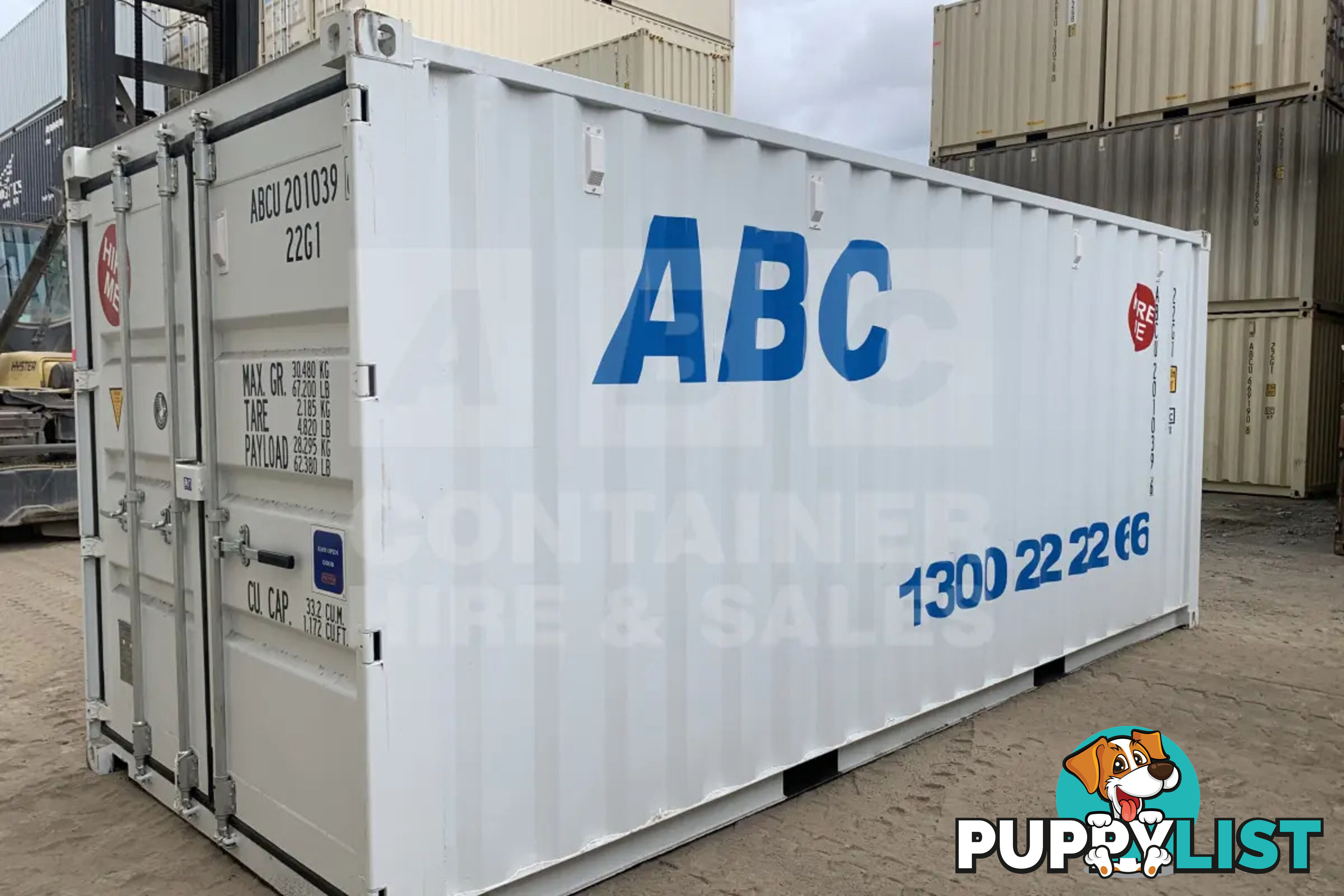 20' STANDARD HEIGHT SHIPPING CONTAINER - in Brisbane