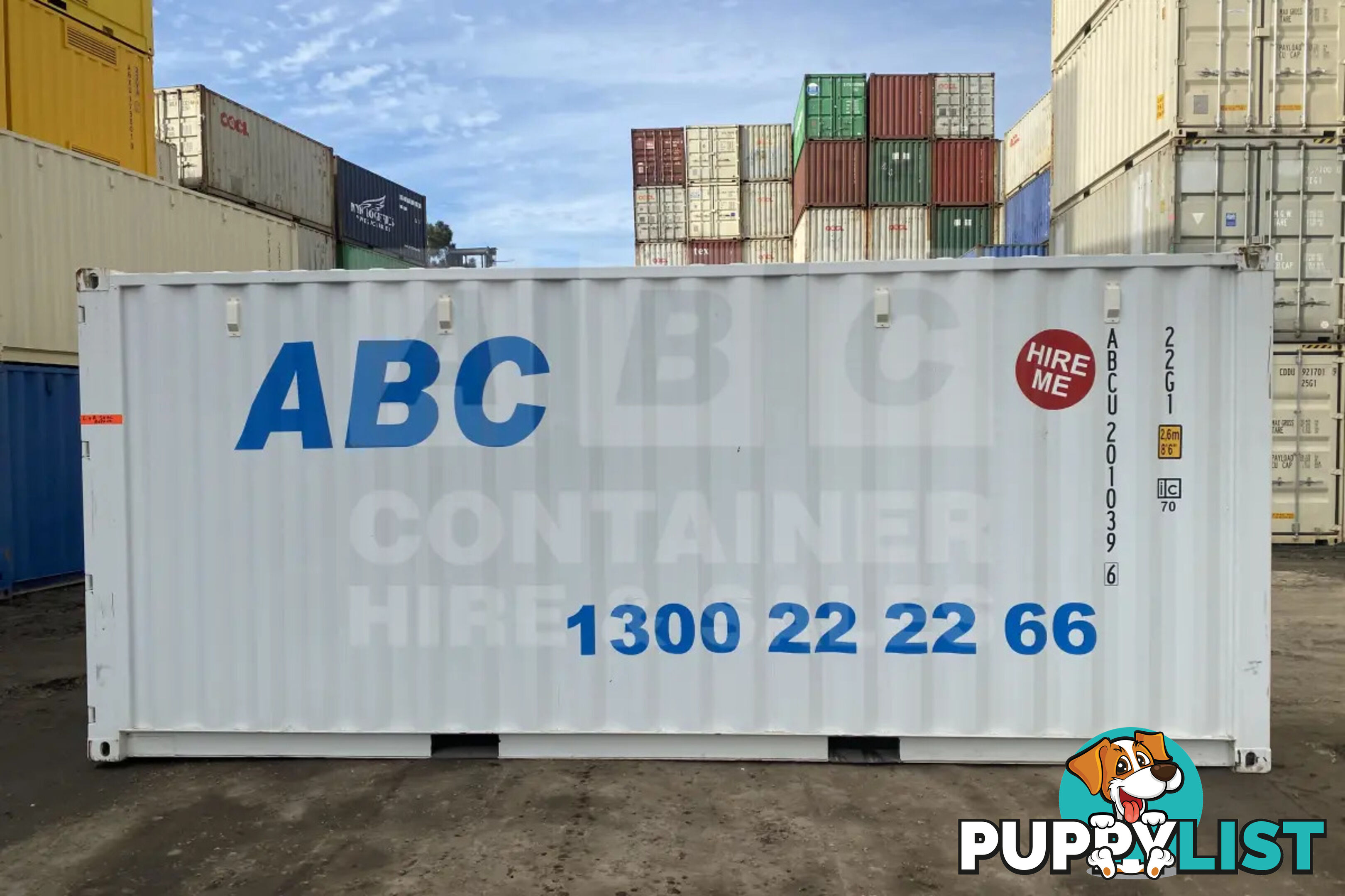 20' STANDARD HEIGHT SHIPPING CONTAINER - in Brisbane
