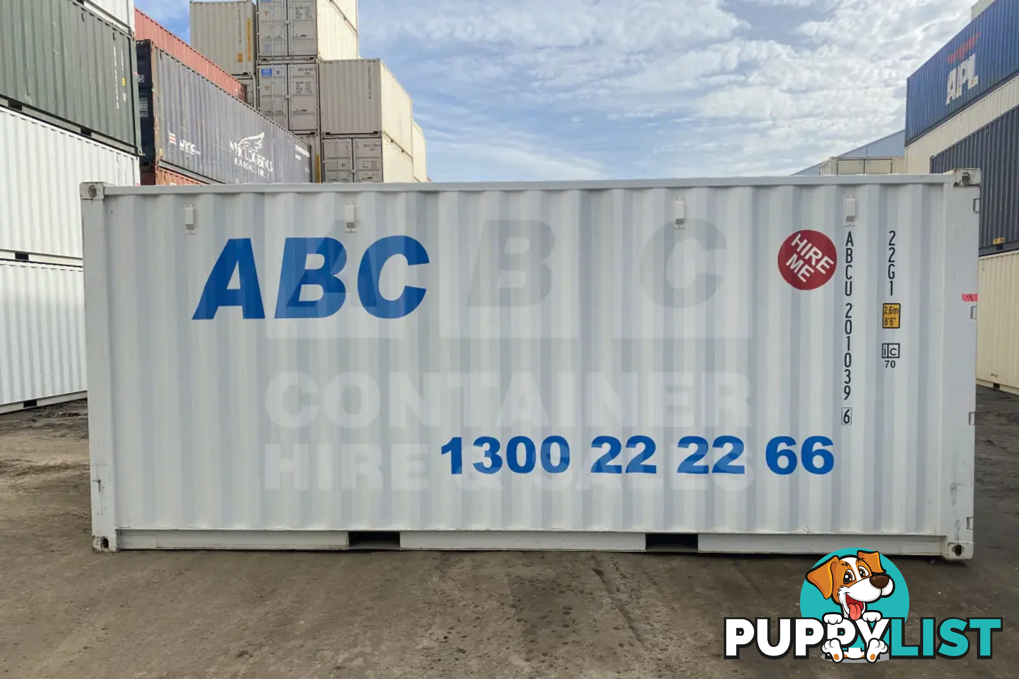 20' STANDARD HEIGHT SHIPPING CONTAINER - in Brisbane