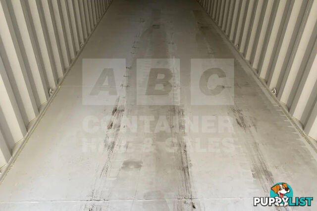 40' HIGH CUBE SHIPPING CONTAINER (STEEL FLOOR) - in Brisbane