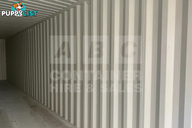 40' HIGH CUBE SHIPPING CONTAINER (STEEL FLOOR) - in Brisbane