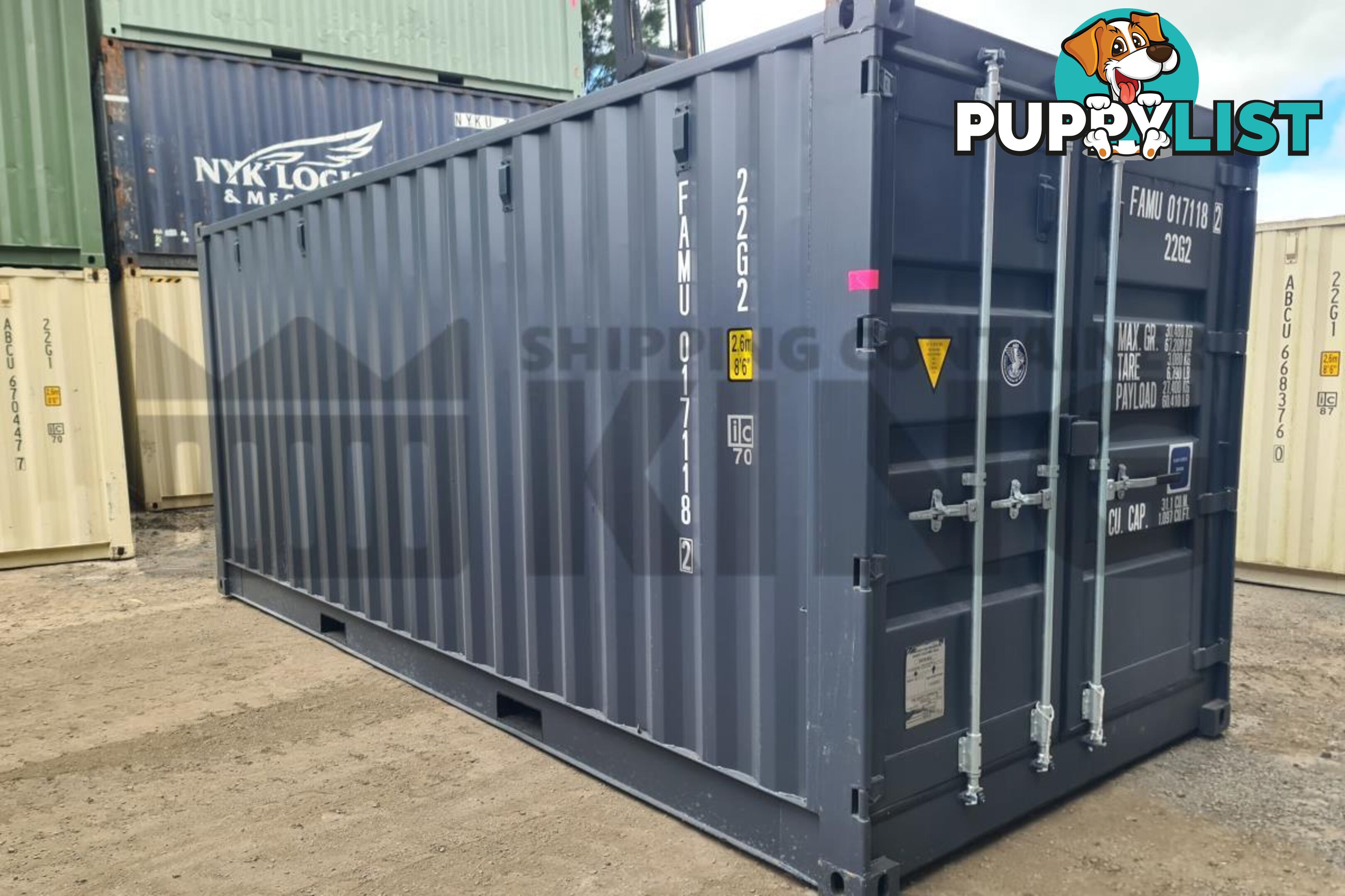20' STANDARD HEIGHT FULL SIDE OPENING SHIPPING CONTAINER - in Rockhampton