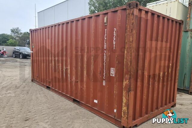 20' STANDARD HEIGHT SHIPPING CONTAINER - in Brisbane