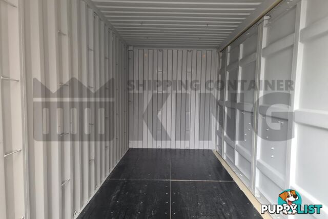 20' HIGH CUBE FULL SIDE OPENING SHIPPING CONTAINER
