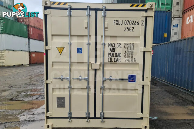 20' HIGH CUBE FULL SIDE OPENING SHIPPING CONTAINER