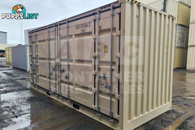 20' HIGH CUBE FULL SIDE OPENING SHIPPING CONTAINER