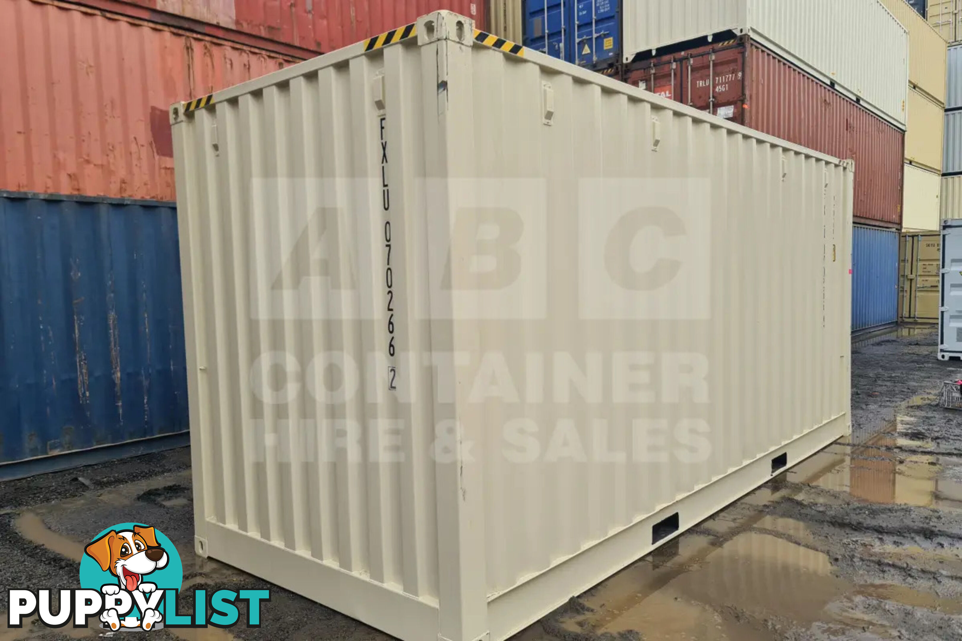 20' HIGH CUBE FULL SIDE OPENING SHIPPING CONTAINER