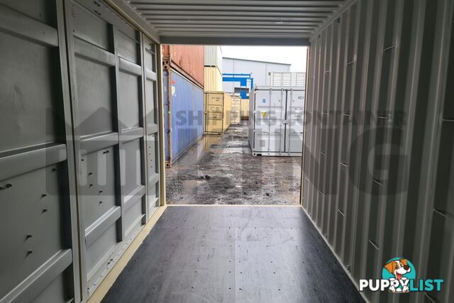 20' HIGH CUBE FULL SIDE OPENING SHIPPING CONTAINER