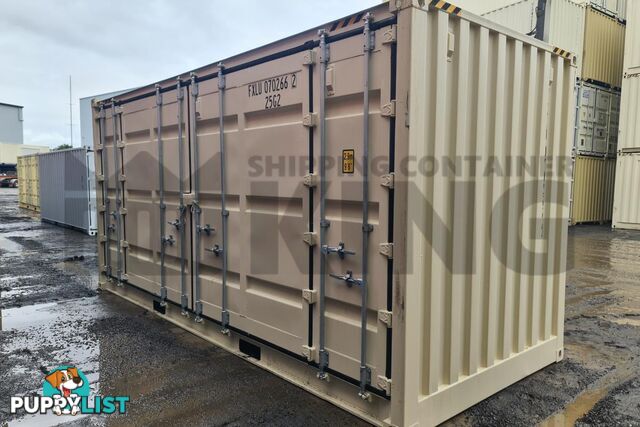 20' HIGH CUBE FULL SIDE OPENING SHIPPING CONTAINER